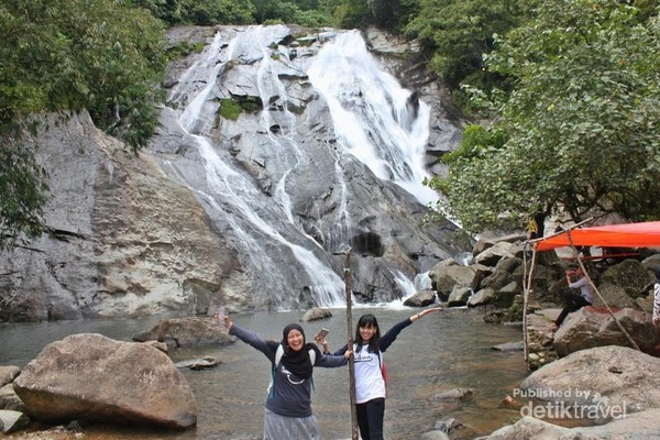 Air Terjun Bayang Sani ramai dikunjungi ketika weekend