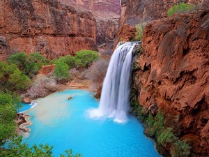 Air Terjun Havasu, Bidadari di Tengah Padang Tandus