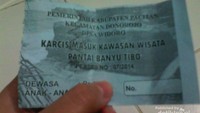 Karcis masuk , harganya murah deh!