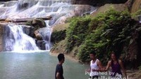 Air Terjun Moramo bersama Nadine dan Deni