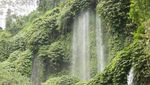 Air Terjun Sehalus Benang di Lombok