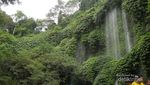 Air Terjun Sehalus Benang di Lombok