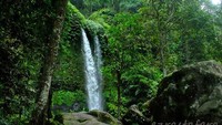 Air terjun yang dingin nan sejuk (Ezra Fetor Cuba Tefa/dTraveler)