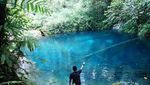 Ajaib! Danau Sebening Kaca di Kaki Gunung Kerinci