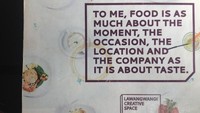 Menu dengan kata kata yang menarik
