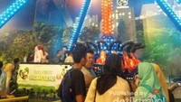 Salah satu wahana permainan di sana