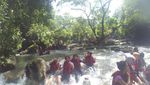 Akhir Pekan Ini, Yuk Body Rafting di Sungai Citumang
