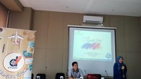 Presentasi tentang Ancol oleh Ibu Rika dari Perwakilan Manajemen Ancol