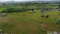 Taman bermain dengan pemandangan alam dan udara yang sejuk