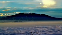 Alam Bandung yang cantik menjelang sunset