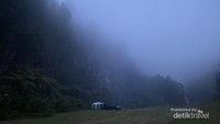 Bukit Golf Cibodas - Ketika sore, kabut mulai turun