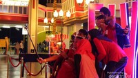 Groufie usai menyelesaikan tantangan