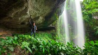 air terjun Jurang Gandul, Sleman, DIY