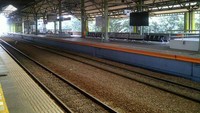 Peron di Stasiun Gambir (dok. Sastri/detikTravel)