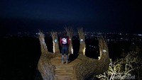 Tangan raksasa yang menjadi ikonik di Hutan Pinus Pengger.