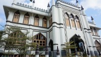 Mesjid Sultan yang merupakan mesjid pertama di Singapura
