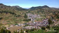 Pemukiman Lereng Gunung Prau