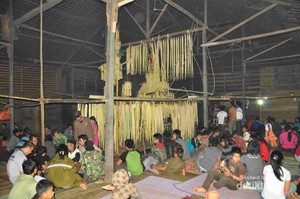 Aruh Garau, Upacara Adat Suku Dayak Meratus Sebelum Panen
