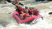 Arung jeram di Citarik