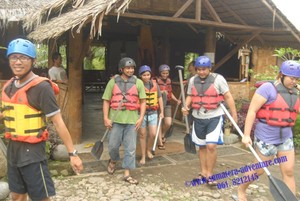Arung Jeram yang Menantang di Sungai Bingei, Binjai