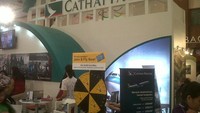 Booth Cathay Pacific (dok. Afif/detikTravel)