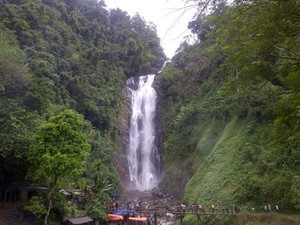 Asyik! Gratis Masuk ke Air Terjun Bedegung Muaranim