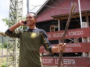 Asyik! Wisatawan Kini Bisa Teleponan di Pulau Komodo