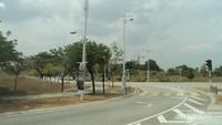 Salah satu ruas jalan akses menuju Putrajaya