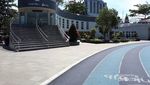 Asyiknya Lapangan Gasibu di Bandung, Punya Perpustakaan