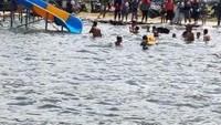 Danau Kerinci yang dikemas layaknya waterboom