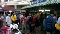Imigrasi Kamboja yang terlihat seperti warung nasi.