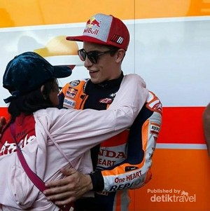 Bahagianya Bertemu Marc Marquez di Thailand