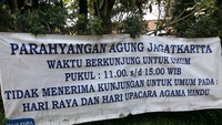 Jadwal Kunjungan ke Pura Parahyangan Agung
