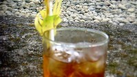 Minuman segar ini disajikan sebagai welcome drink bagi pengunjung.