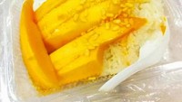 Ketan - Mangga, jajanan favoritku
