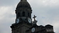 Salah satu bangunan tua di Intramuros