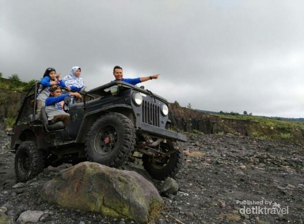Basah Sambil Teriak-teriak, Semua Ada di Lava Tur Merapi