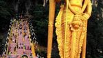 Batu Caves Malaysia, Patung Dewa Raksasa & Festival Thaipusam