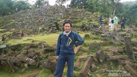 Saya saat berada di situs Gunung Padang
