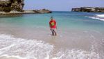 Batu Sphinx dan Seruling Samudera di Pantai Klayar