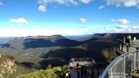 Balkon untuk menikmati keindahan Blue Mountains