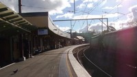 Stasiun Katoomba yang sejuk dan bersih