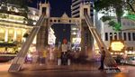 Begini Cantiknya Singapura di Malam Hari