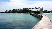 Salah satu view Pulau Derawan