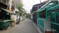 Salah satu sudut kampung terlihat sepi