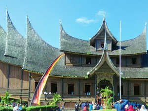 Begini Megahnya Istana Pagaruyung di Sumbar