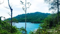 Pantai Batu tampak dari atas