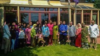 Berlebaran di kediaman Dubes Malaysia, Datuk Tajul Aman Mohammad