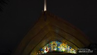 Mozaik cantik gereja di Manila