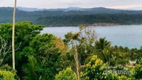 Panorama dari puncak menara pandang